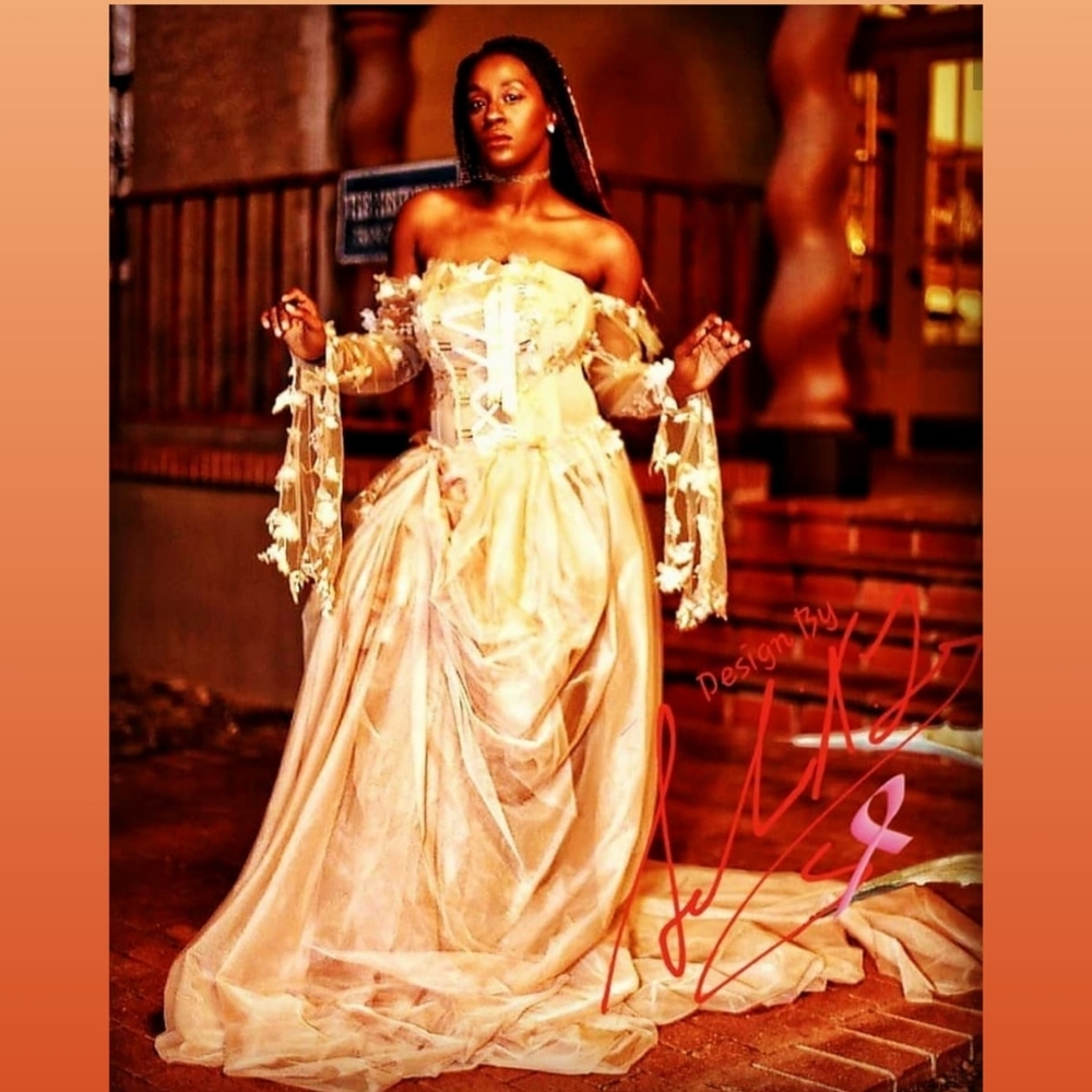 ➡️SAMPLE GOWN ONLY⬅️LYDIA Custom Order Blush Wedding Ballgown Set